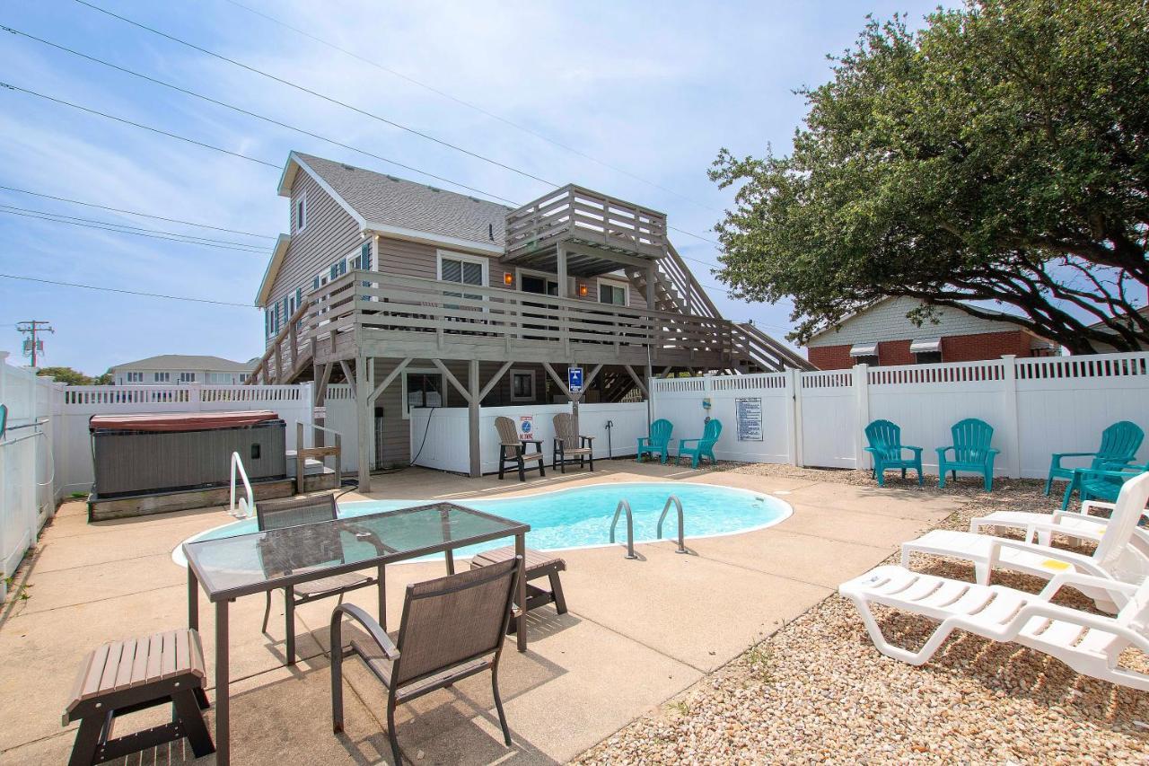 Kh529, Sea Turtle Sunrise- Oceanside, Private Pool, Hot Tub, Mil Suite Kitty Hawk Exterior photo